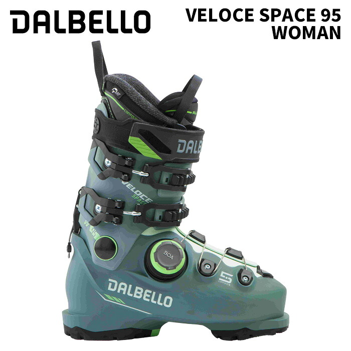 DALBELLO ダルベロ スキーの板ブーツ VELOCE SPACE 95 W 26-27青写真 レディース