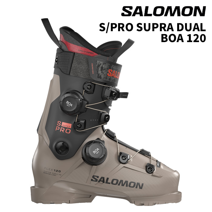 【L45419900】 SALOMON サロモン スキーブーツ S/PRO SUPRA DUAL BOA 120 26-27モデル｜DREAM GATES SPORTS