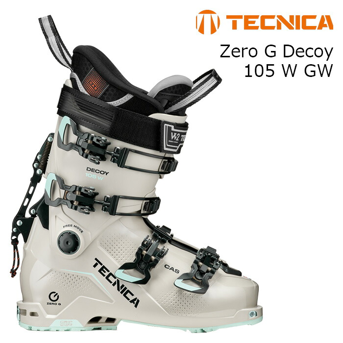 TECNICA テクニカ スキーブーツ Zero G Decoy 105 W GW 26-27モデル レディース｜DREAM GATES SPORTS