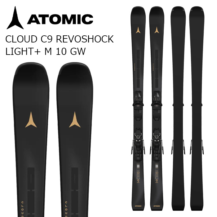 ATOMIC アトミック スキーの板板 CLOUD C9 REVOSHOCK LIGHT + M 10 GW ビンディング仕掛ける 26-27青写真 レディース