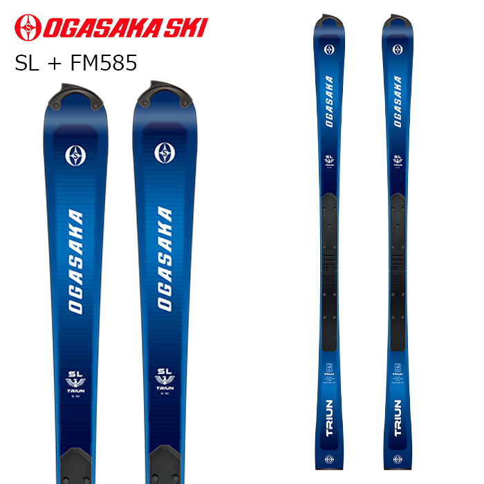 OGASAKA オガサカ スキー板 SL + FM585 プレート付き板単品 26-27モデル｜DREAM GATES SPORTS