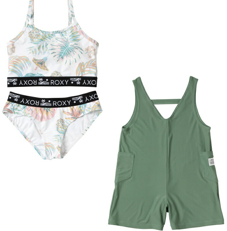 楽天市場】ROXY ロキシー キッズ 水着 3点セット ラッシュ