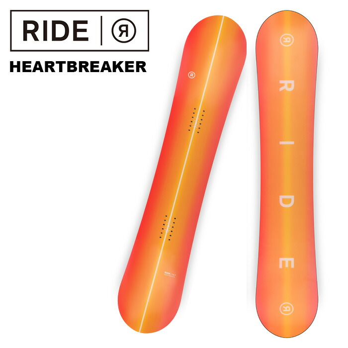 RIDE HEARTBREAKER スノーボード 147 24-25モデル 楽天市場】RIDE ライド スノーボード 板 HEARTBREAKER 24-25