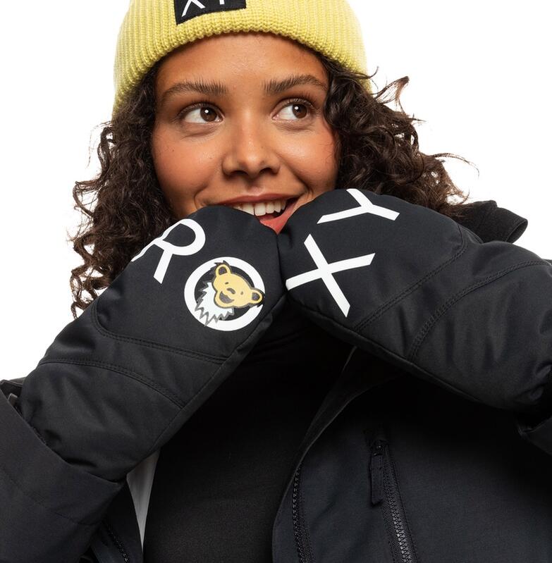 Roxy ロキシー Erjhn Kvj0 デッド 手袋 スノーグローブ 大人 ウィンタースポーツ スキー 冬 ミット スノボ ミトン 女性用 23snowグレイトフル スノーボード レディース 22