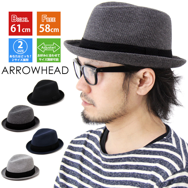 ARROWHEAD アローヘッド サーマル　中折れ ハット ( メンズ 大きいサイズ 帽子 HAT ハット AHAI-1500 )