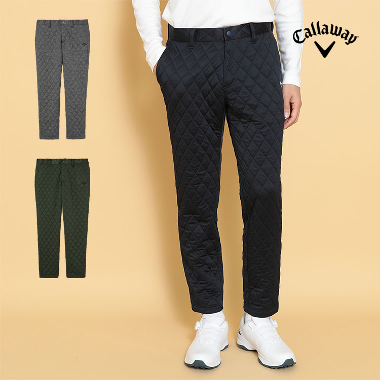 Callaway - coco 未使用品 キャロウェイ Callaway メンズ パンツ S 紺 ネイビー ストレッチ 秋冬 ストライプ Callaway - coco 未使用品 キャロウェイ Callaway メンズ パンツ