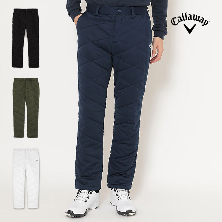 【40%OFF・SALE・セール】秋 冬 Callaway GOLF キャロウェイ ゴルフウェア C25226117 スターストレッチ 中綿 パンツ [高ストレッチ、撥水性、防風性、透湿性、裾ドローコード]（メンズ）｜Ｆ-ＮＥＴ　ＧＯＬＦ