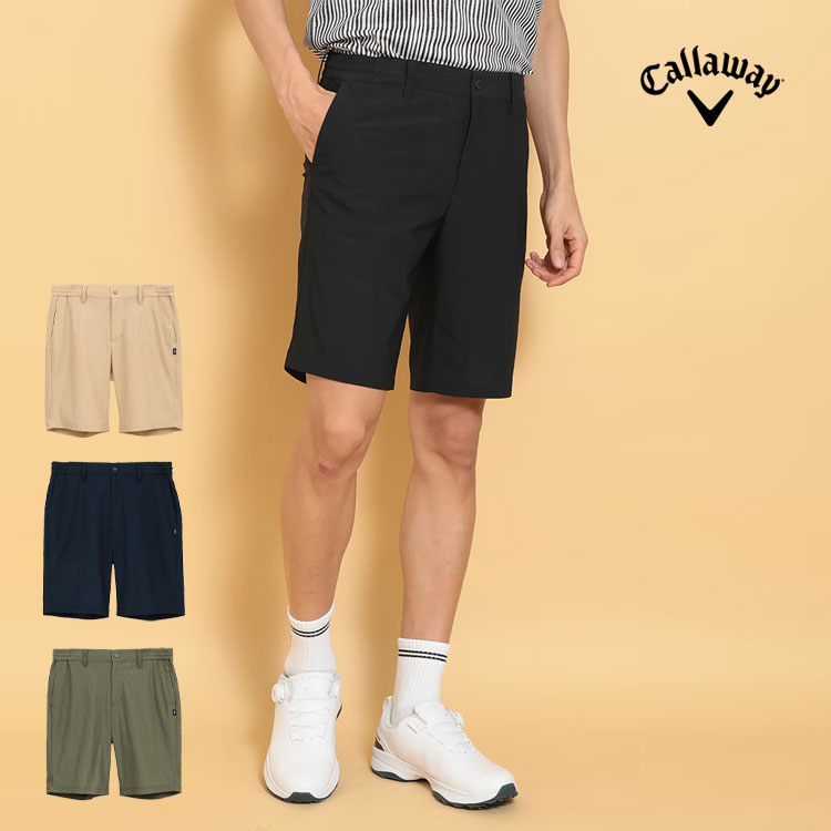 キャロウェイショートパンツ&サンバイザーセット Callaway キャロウェイ ゴルフウェア ショートパンツ 春 夏