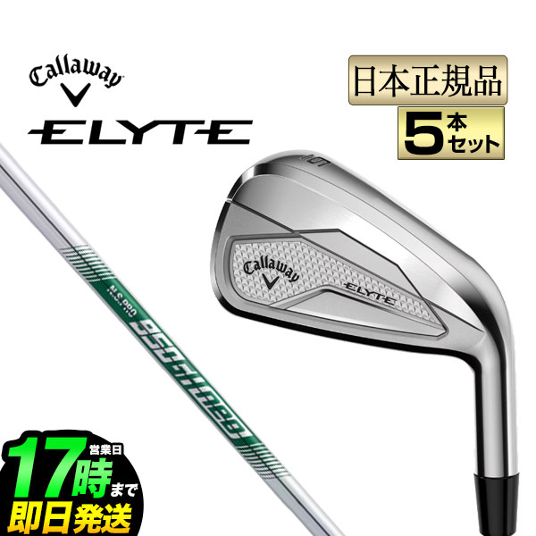 【日本置き目品】 2025年青写真 Callaway キャロウェイ ゴルフ ELYTE エリート アイアン 5本仕掛ける（＃6-9,PW） N.S.PRO 950GH neo NS労働者階級 ネオ スチール写真