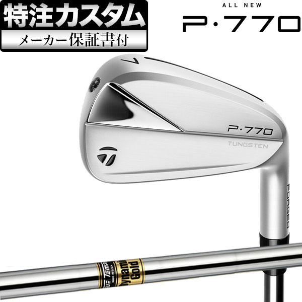 テーラーメイド 2023年モデル P770 IRONS P 770 アイアン 単品