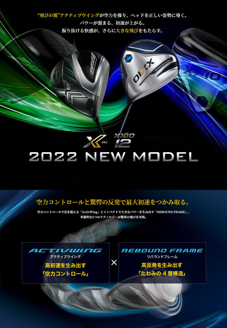 2022年モデル ダンロップ XXIO ゼクシオ ブルー 5本セット（＃7-9、PW