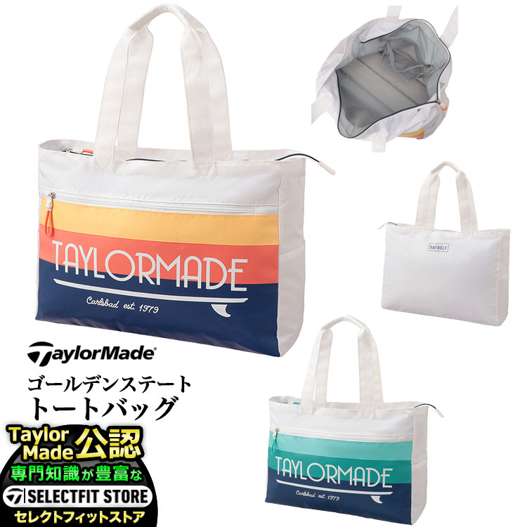 TaylorMade テーラーメイド ゴルフ UN077 ゴールデンステート トートバッグ L50xW16xH34cm