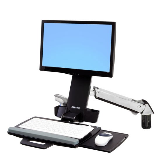 ERGOTRON StyleView 昇降式ジャズバンド手 (軽銀) 45-266-026
