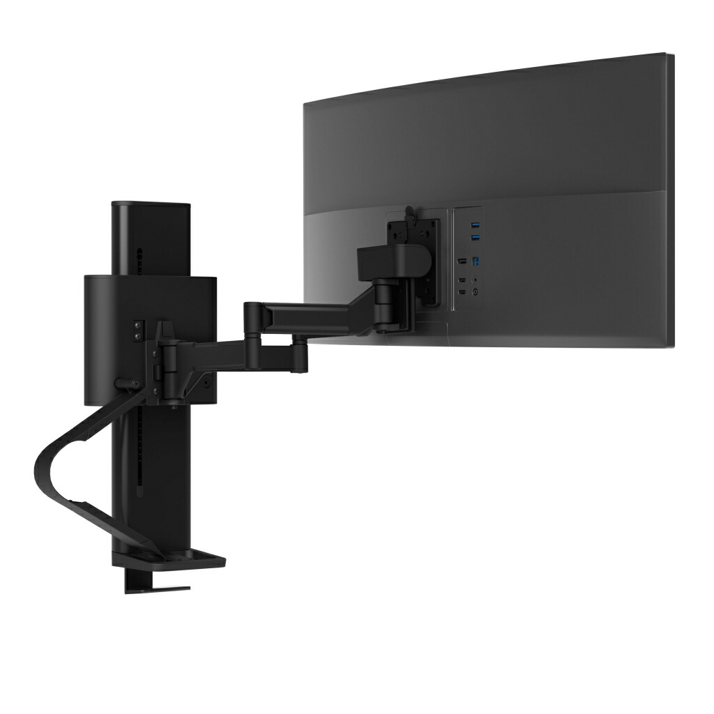 ERGOTRON TRACE モニター マウント マット ブラック 38インチ(2.9～9.8kg)まで対応 45-630-224