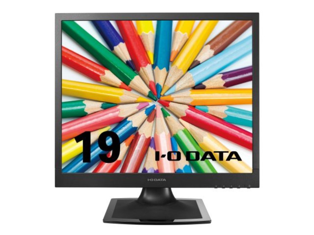 アイ・オー・データ機器 「5年言いはなつ」19型真四角液晶見せびらかす 黒いこと LCD-SAX191DB 第四次元決する不可