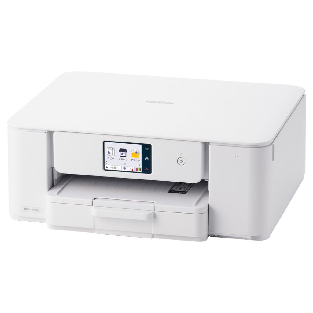 ブラザー工業 ブラザー インクジェット複合機 DCP-J529N(4色独立インク/2.7型CTP/H-USB/W-LAN/自動両面/スマホ対応/A4) DCP-J529N
