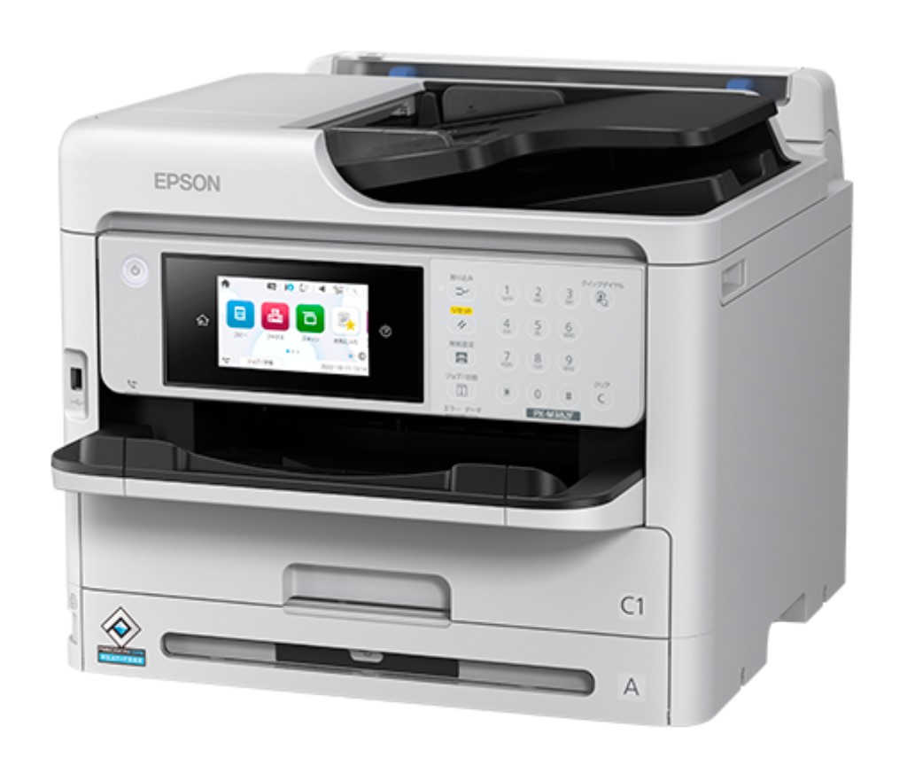 エプソン ビジネスインクジェットプリンター結びあわせる機 PX-M382F(モノクロインキ/4.3型CTP/H-USB/ローカルエリアネットワーク/W-ローカルエリアネットワーク/自動小銃両面/ADF/FAX/なおなお書き取り替えっこ言葉づかい相応う青写真/A4) PX-M382F