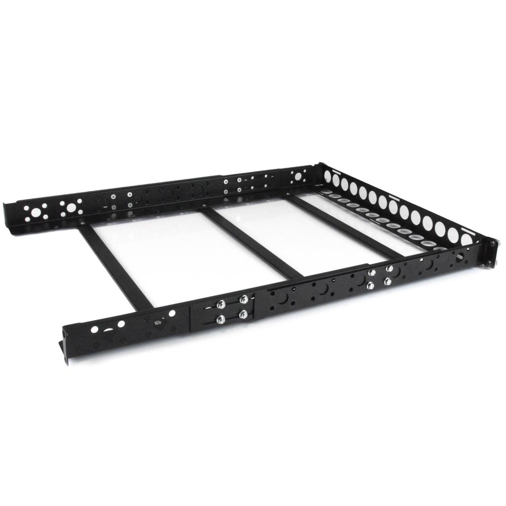 StarTech.com サーバーラック/キャビネット対応スライドレール(1U/19インチ) 奥行調整可能 UNIRAILS1U
