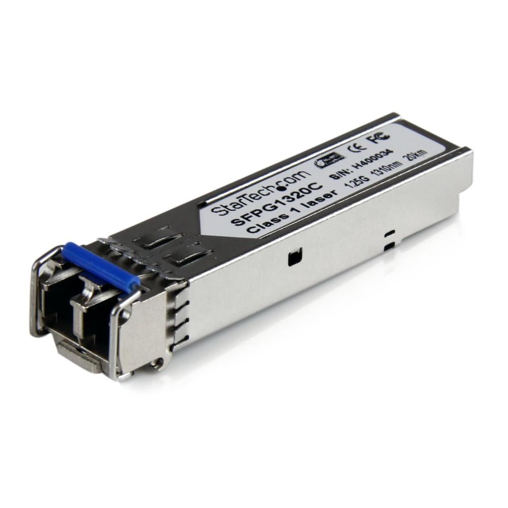 StarTech.com SFPモジュール/Cisco製品GLC-LH-SMD互換/1000BASE-LH準拠光トランシーバ/1310nm/DDM SFPG1320C