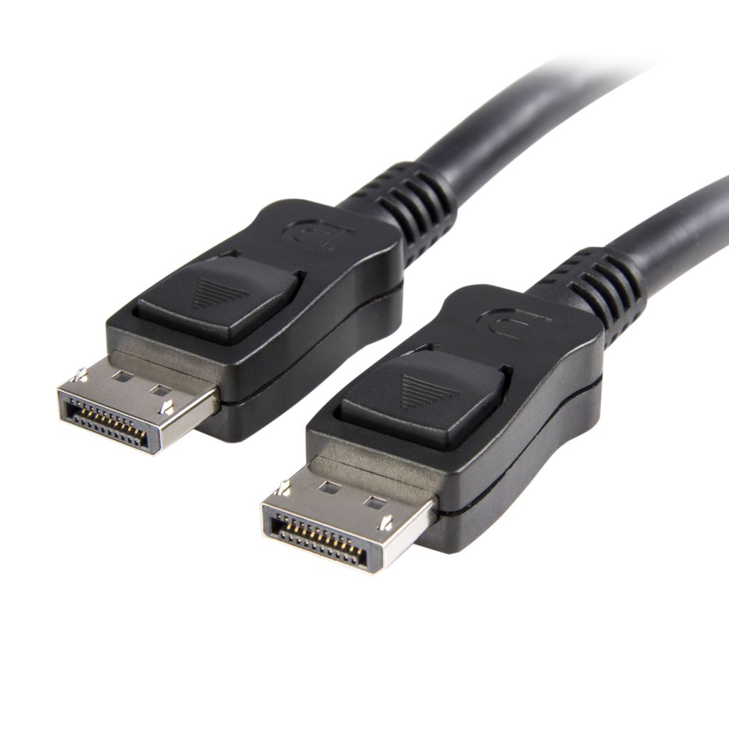StarTech.com DisplayPort ケーブル/3m/ディスプレイポート1.2/VESA規格認定モニターケーブル/4K60Hz/ラッチ付きDPコネクタ オス-オス DISPL3M