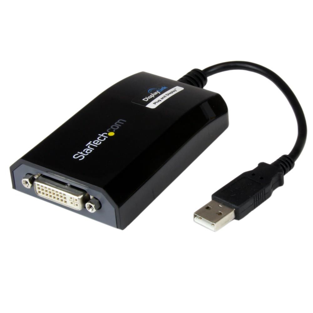 StarTech.com USB - DVI変換アダプタ USB接続外付けグラフィックアダプタ MAC対応 1920x1200 USB2DVIPRO2