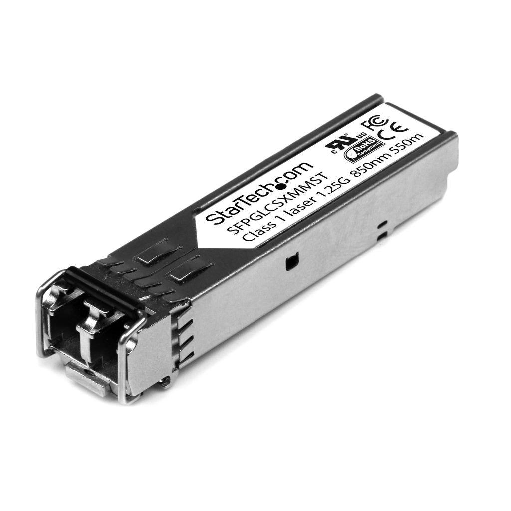 StarTech.com SFPモジュール/Cisco製品GLC-SX-MM互換/1000BASE-SX準拠光トランシーバ/850nm SFPGLCSXMMST