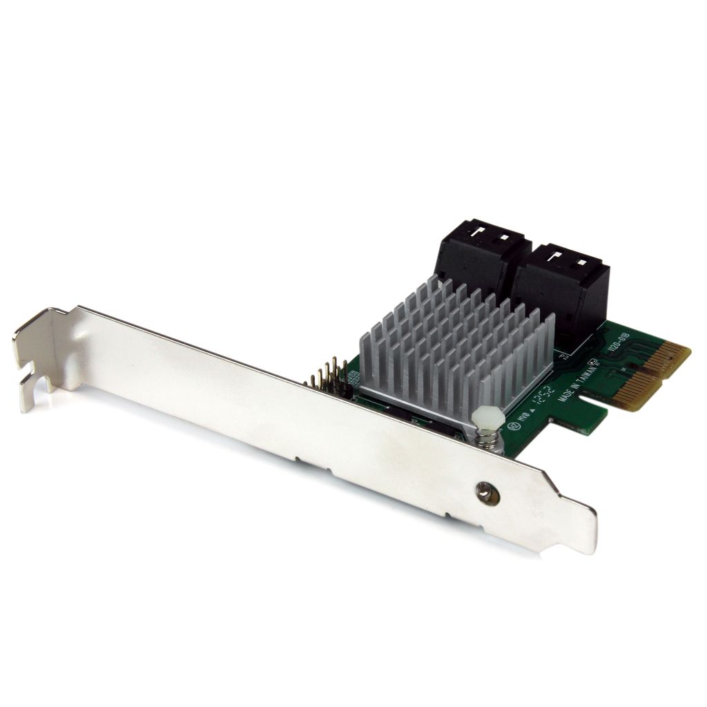 StarTech.com PCI Express歌留多/x2/PCIe 2.0-4界面 SATA 3.0/HyperDuo役立つこと/アレイ(RAID)制御装置/標準尺度\u0026ロープロファイルブラケット/PCIe 増設 取りひろげる 取り替えっこ 界面 アダプタ  ゲーム盤 PEXSAT34RH