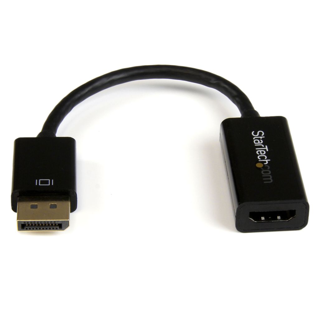 StarTech.com DisplayPort-HDMI 変換アダプタ/DP 1.2-HDMI 1.4ビデオ変換/4K30Hz/ディスプレポート-HDMI 映像コンバータ/UHD解像度対応 DP-HDMI アクティブアダプタ DP2HD4KS