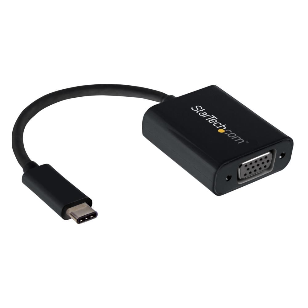 StarTech.com USB-C-VGA 見せびらかす取り替えっこアダプタ/1920x1200(1080p)/DP Alt流行り物/Thunderbolt 3相応う/USB Type-CマイコンからVGA管する 映写機への取り替えっこ繋ぎ CDP2VGA