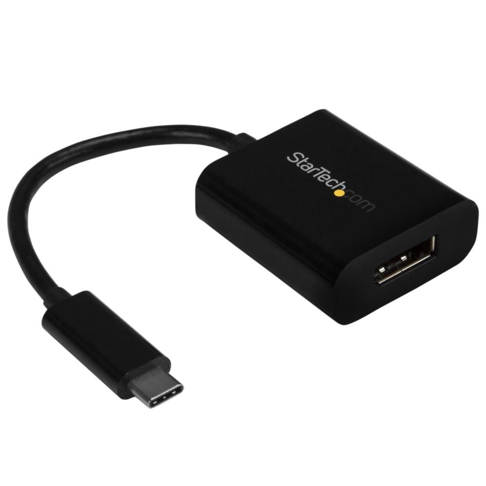 StarTech.com USB-C - DisplayPort取り替えっこアダプター 4K/60サイクル USB Type-C(牡) - DP/見せびらかす界面(刃針) CDP2DP