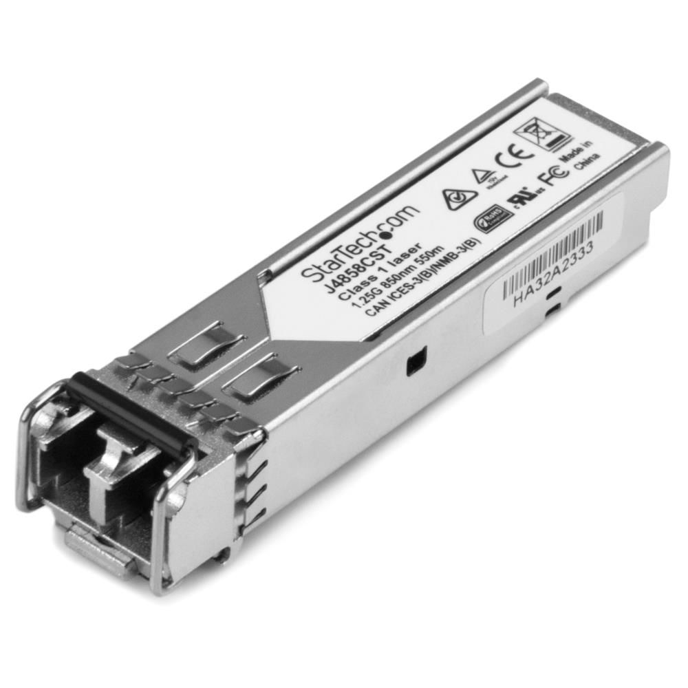 StarTech.com SFPモジュール/HPE製品J4858C互換/1000BASE-SX準拠光トランシーバ/850nm/DDM J4858CST