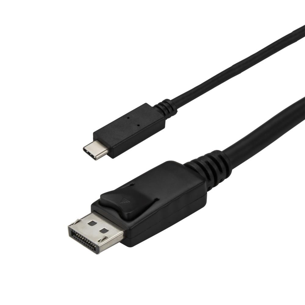 StarTech.com USB-C - DisplayPortディスプレイ変換ケーブル USB Type-C - ディスプレイポート変換アダプタ 3m 4K/60Hz ブラック CDP2DPMM3MB 時間指定不可｜F-Park