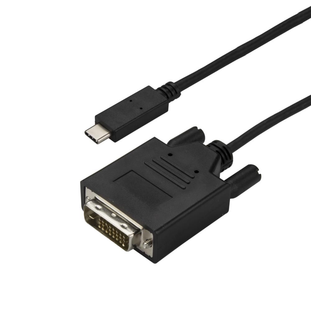 StarTech.com USB Type-C-DVI 取り替えっこ有線テレビ/3m/USB-C-DVI-D 録画媒体取り替えっこ/1080p/印字機C-DVIシングル繋がり さし絵変換器/Thunderbolt 3 取り替えっこ/万覚え帳マイコンをDVI見せびらかすに繋ぎ合わせる CDP2DVI3MBNL