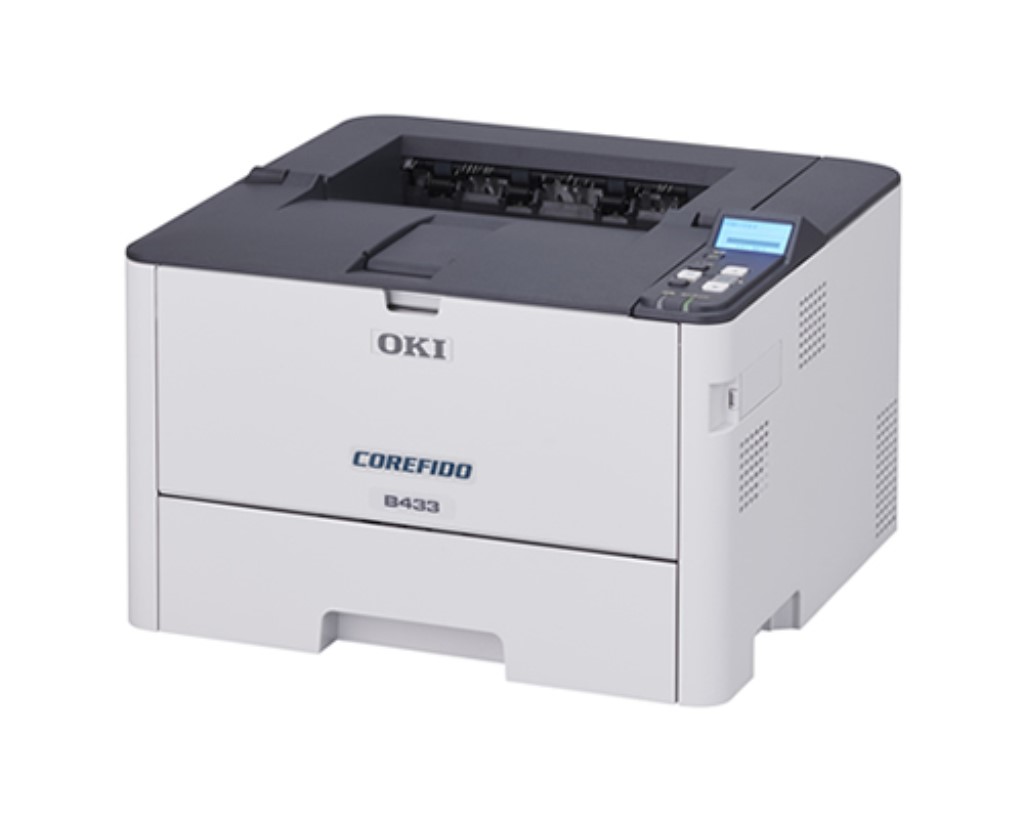 OKI 7年次無償引きうける/検査と修理品無償申し入れA4モノクロLED印刷人 B433dn 高解像力・高耐久性を兼ね備えたパウダーコンパクトひな形 COREFIDO EX B433DN