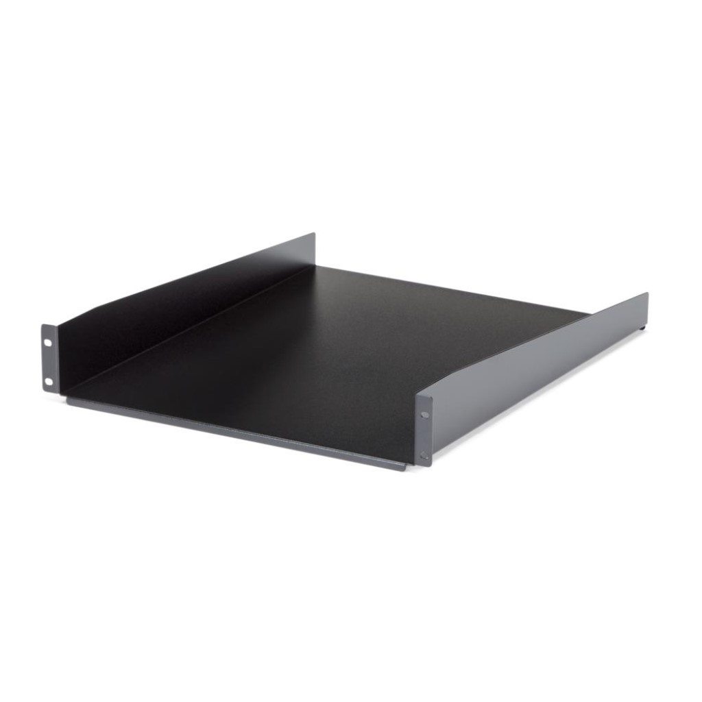 StarTech.com サーバーラック棚板/2U/19インチラック対応/放熱スリット付きカンチレバー型トレイ/奥行55.9cm/耐荷重23kg/ラックアクセサリー CABSHELF22