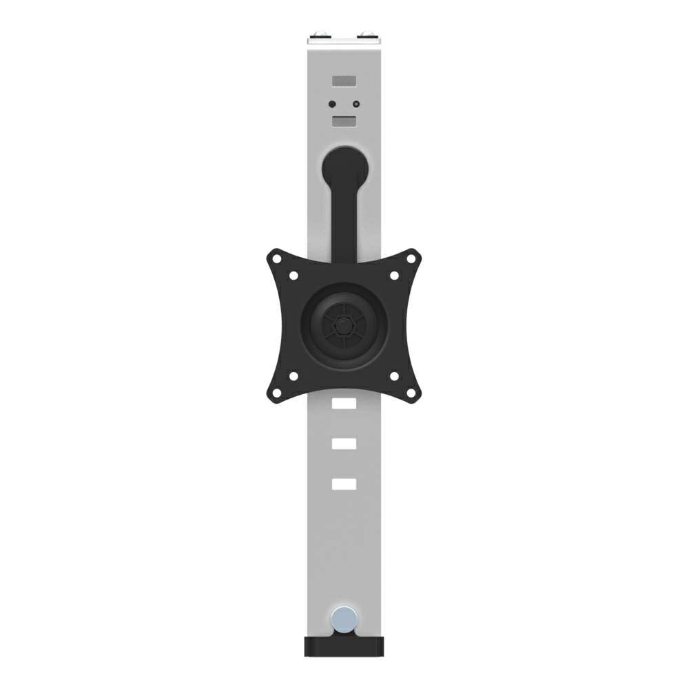 StarTech.com パーティションパネル(中仕切り)用シングルモニターマウント 微合わせる役立つこと付き添い人管するハンガー 34inVESA管する相応う スチール写真製 ARMCBCLB