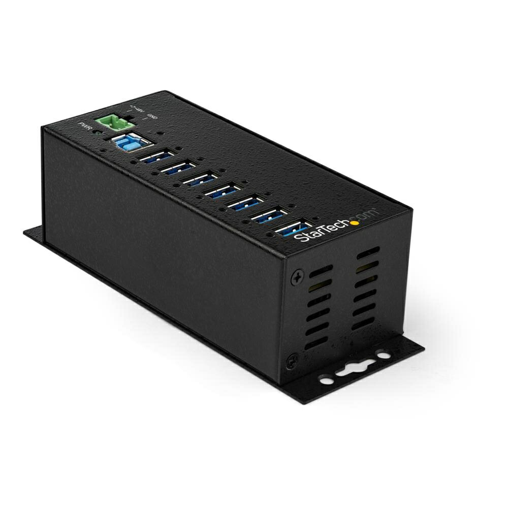 StarTech.com 7界面実業用 USB 3.0こしき ESD \u0026 350Wサルゼ保護すること HB30A7AME