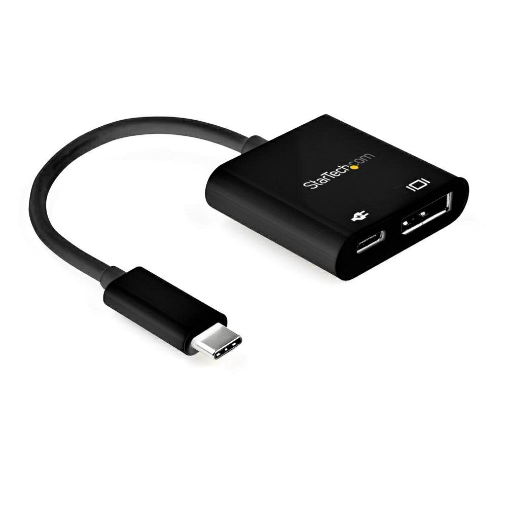 StarTech.com USB-C-DisplayPort 1.4取り替えっこアダプター/USB Power Delivery相応う/8K60サイクル 4K120サイクル/60W通行手形スルー申し受ける/USB印字機C-DP Alt流行り物/見せびらかすアダプター/Thunderbolt 3取り替えっこ CDP2DP14UCPB