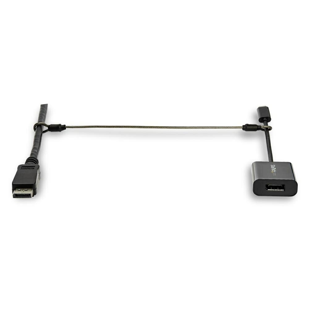 StarTech.com ケーブル/アダプタ連結用セキュリティワイヤー 20個入りパック ユニバーサル盗難防止スチールワイヤ 熱収縮チューブ付属 CONNLOCKPK20