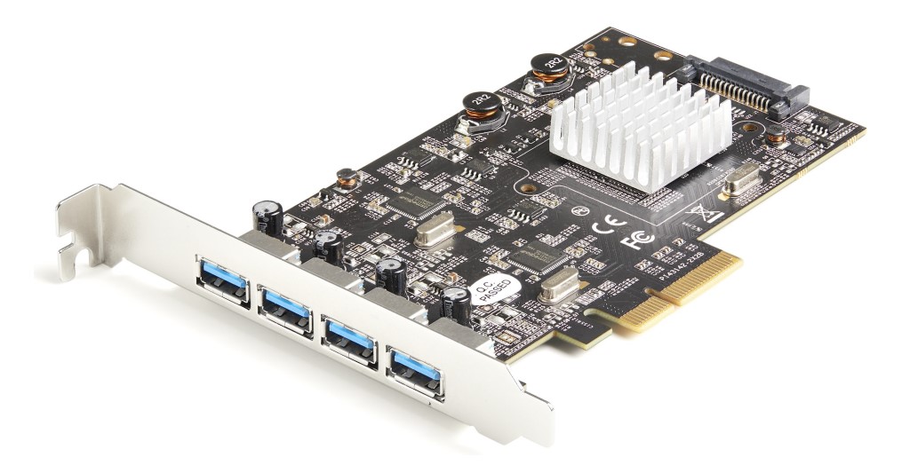 StarTech.com 4ポートUSB-A増設PCI Expressインターフェースカード/4つのポートで20Gbpsを共有/USB 3.1 Gen 2(USB 3.2 Gen 2)準拠PCIe拡張カード/標準プロファイル対応/Windows/macOS/Linux対応 PEXUSB314A2V2