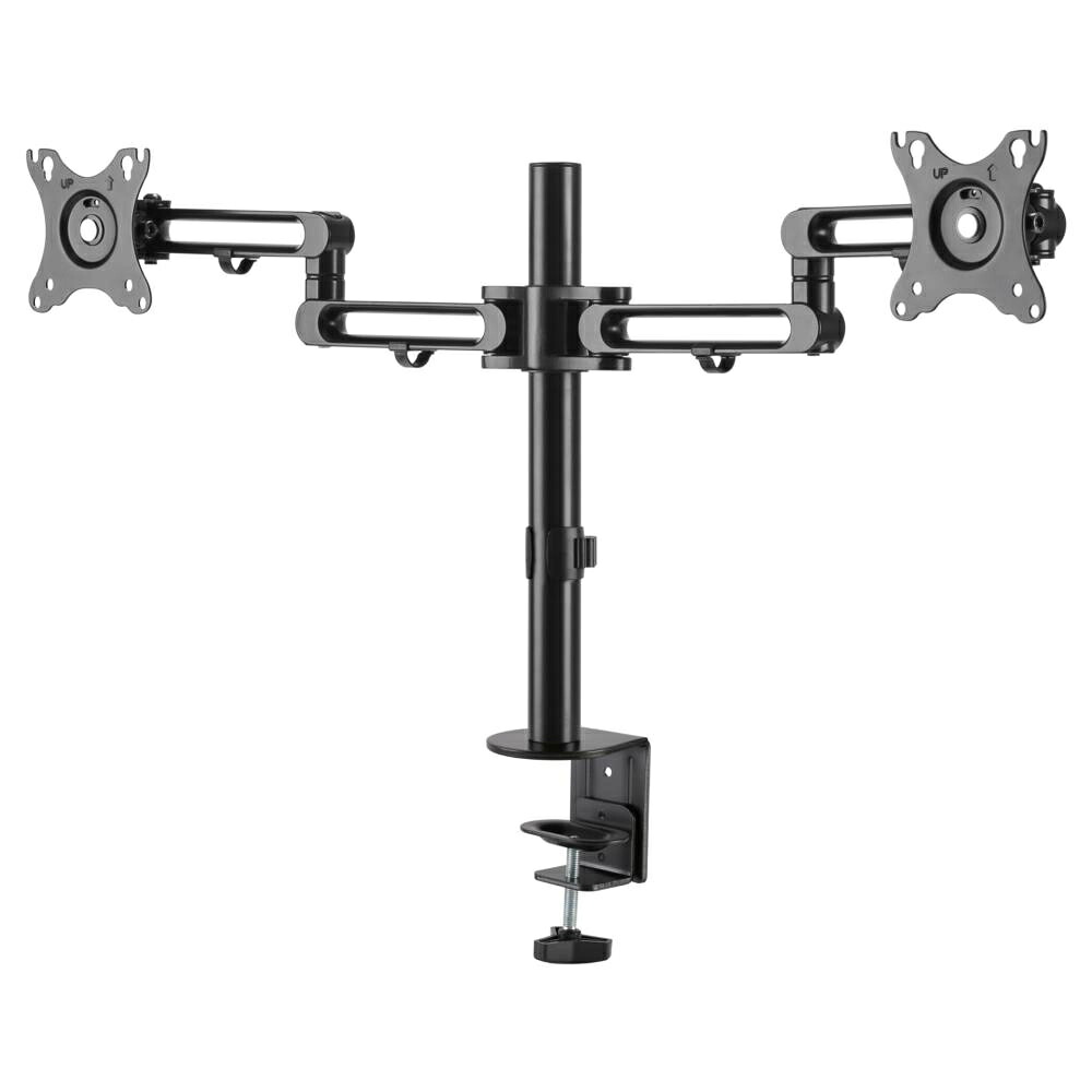 StarTech.com 液晶モニターアーム 2面対応 クランプ固定方式 水平可動式3関節アーム アルミ製 ARMDUAL3 時間指定不可|F-Park