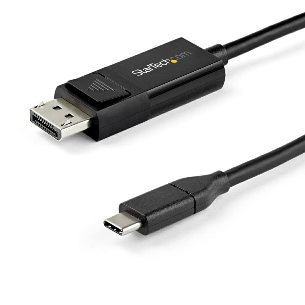 StarTech.com USB-C-DisplayPort 1.4 取り替えっこ有線テレビ/1m/双方向取り替えっこ相応う/8K60サイクル/HBR3、HDR、DSC相応う/USB印字機C-DP Alt流行り物/ディスプレイアダプタケーブル/USB Type-C \u0026 Thunderbolt 3 CDP2DP141MBD