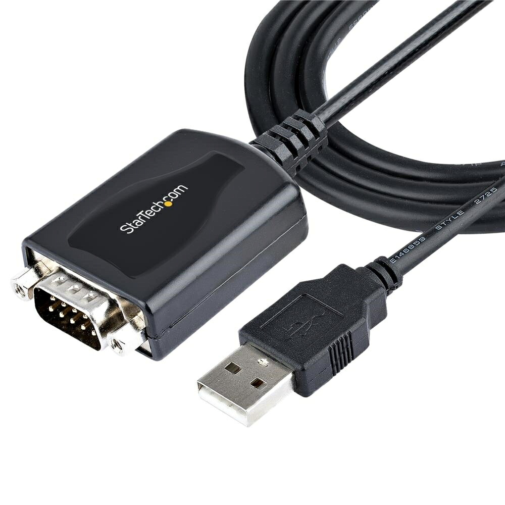 StarTech.com USB-RS232C禾穀類取り替えっこ有線テレビ/USB 2.0/91糎/COM界面電話番号守りつづける役立つこと/USB Type-A牡・DB9牡/Windows \u0026 macOS/USB-D-Sub 9いの一番取り替えっこアダプタ 1P3FPC-USB-SERIAL