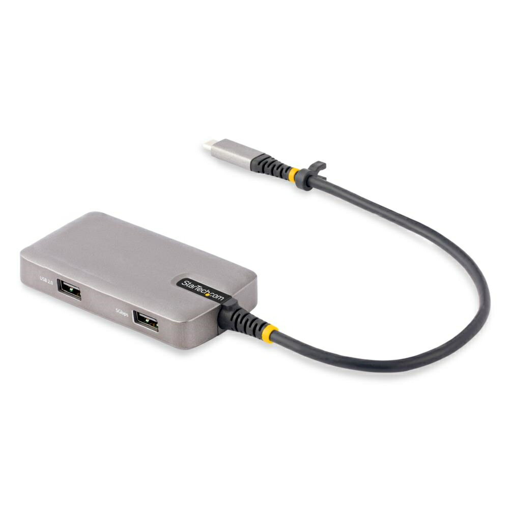StarTech.com マルチポートアダプタ/USB-C繋ぎ合わせる/シングル管する/4K60サイクル HDMI/HDR10/100W USB PD通行手形スルー/3x USB-A/30糎 原則として型有線テレビ/各種os相応う/間隔文字薄墨色/Type C 縛ステイション/多役立つこと こしき 104B-USBC-MULTIPORT