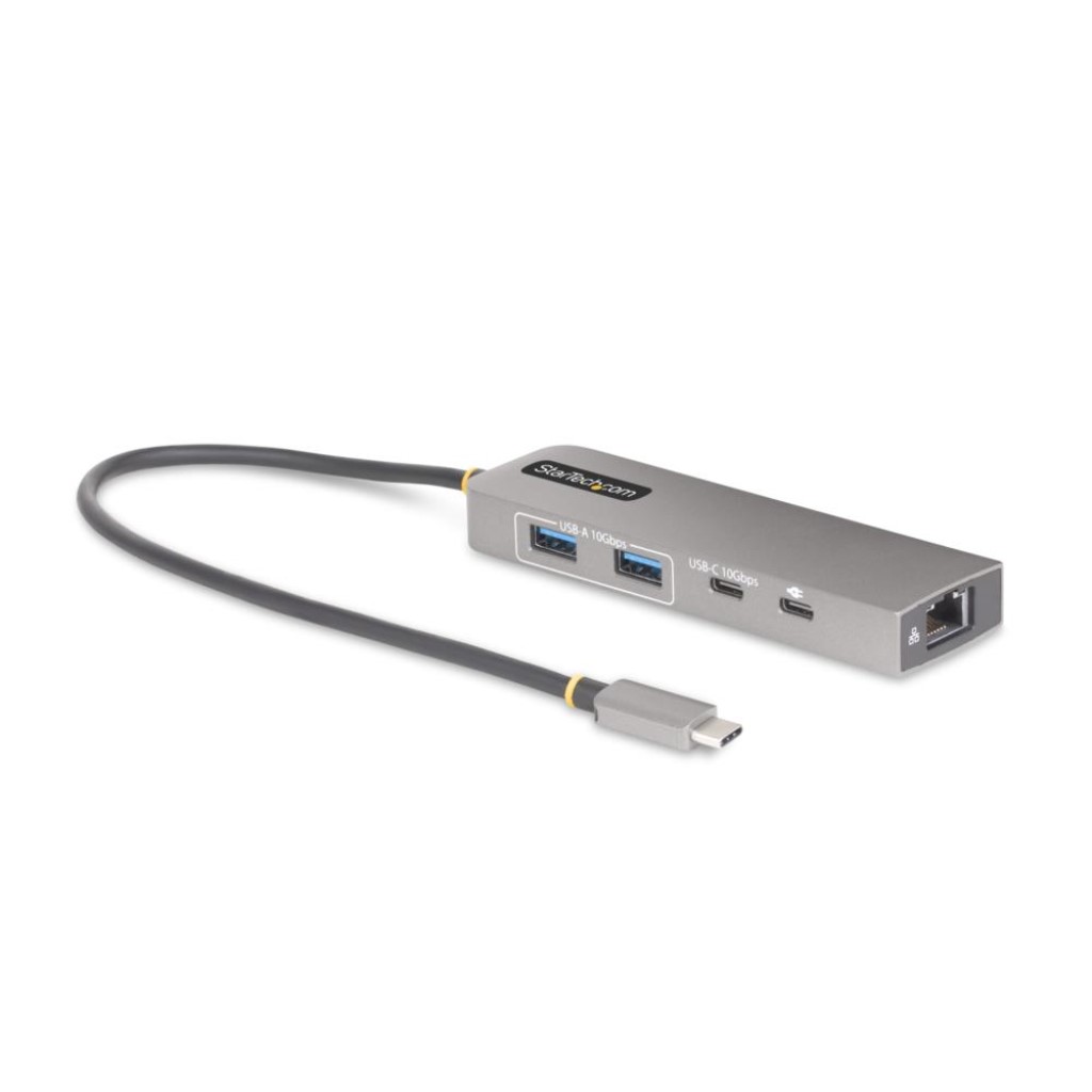 StarTech.com USB-Cハブ/3ポート/2x USB-A + 1x USB-C/USB 3.2 Gen 2 10Gbps/100W Power Deliveryパススルー/2.5Gbps 有線LAN/PD対応 高速転送 充電 軽量モデル 10G2A1C25EPD-USB-HUB 時間指定不可|F-Park