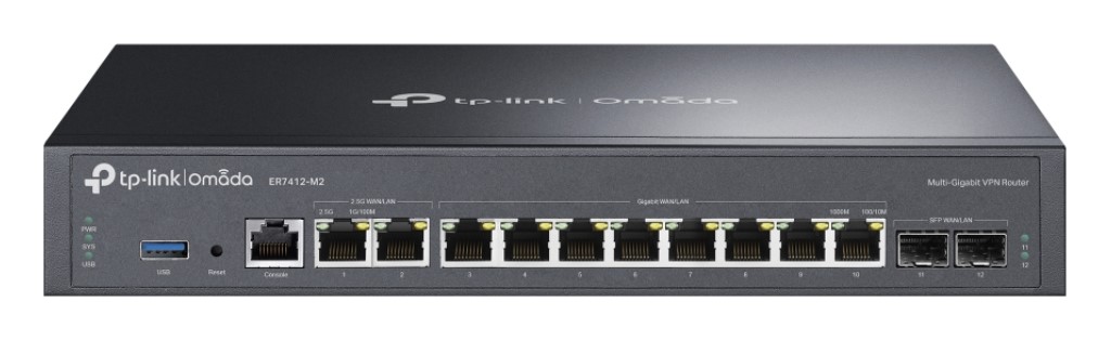 TP-Link Omada マルチギガビットVPNルーター ER7412-M2(UN)