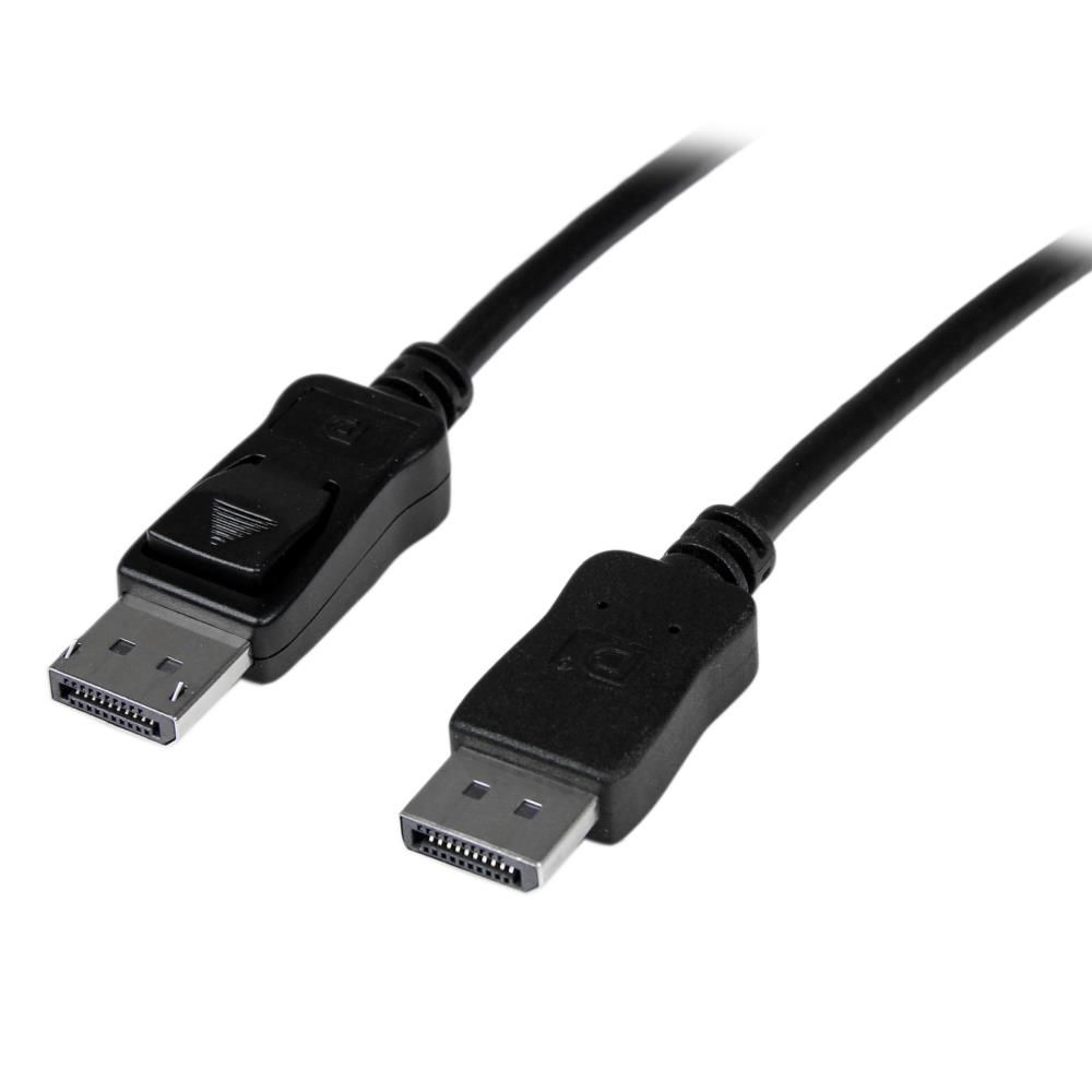StarTech.com DisplayPort有線テレビ/10m/活動的手合い/4K30サイクル/10.8Gbps/抜け押しとどめる規則体系付き添い人/DP雄-DP雄/黒いこと/見せびらかす界面/長尺 管する有線テレビ DISPL10MA