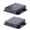 StarTech.com HDMIエクステンダー/Cat6 Cat5e ローカルエリアネットワーク有線テレビ繋ぎ合わせる/透過率機\u0026受付機仕掛ける/4K30サイクル 40m 1080p60サイクル 70m/赤外線遠隔操作相応う/さし画取りひろげる一揃いの道具 EXTEND-HDMI-4K40C6P1