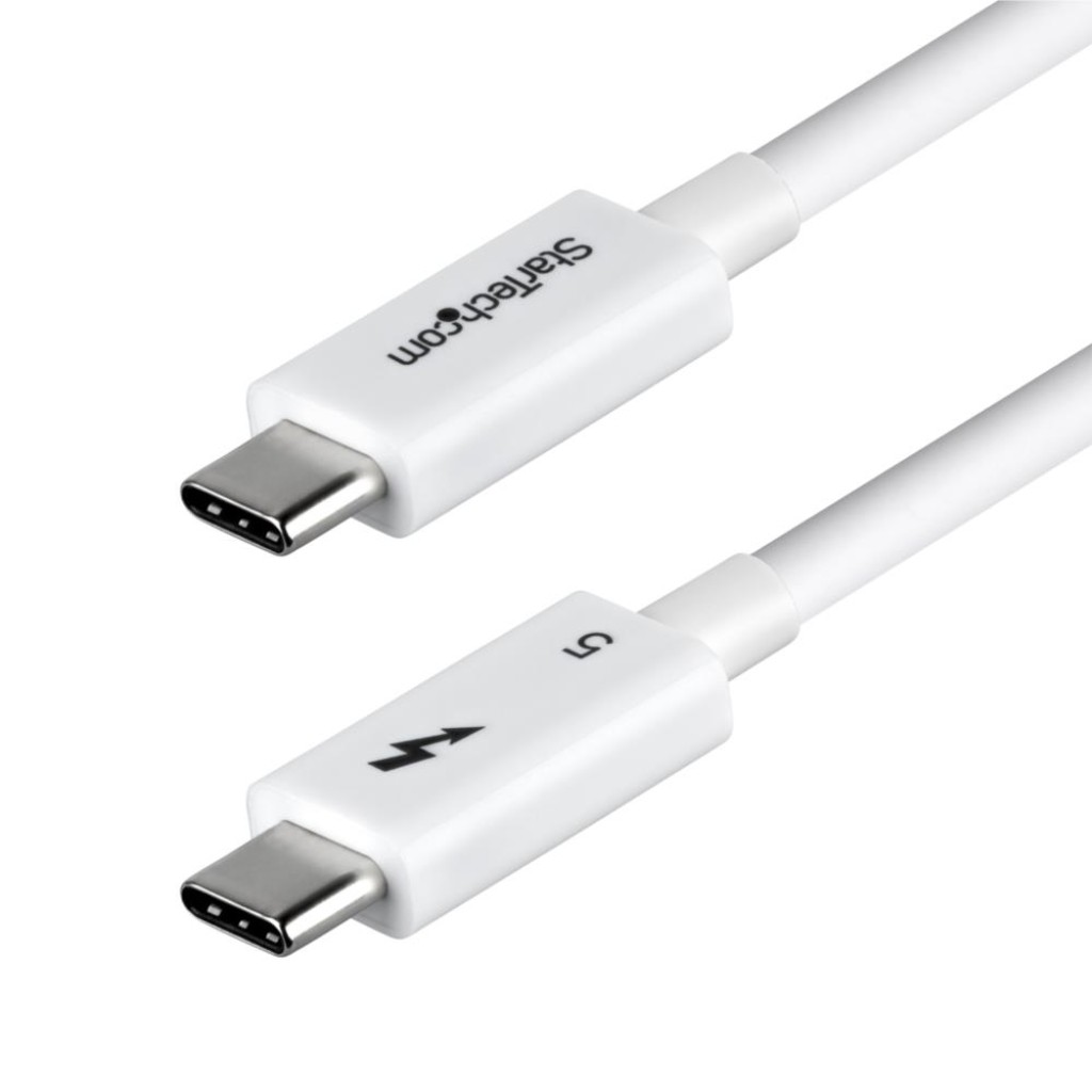 StarTech.com Thunderbolt 5有線テレビ/1m/8K60サイクル/80Gbps 最大限度120Gbps/240W PD/Thunderbolt標準尺度標準尺度/USB-C/4取り替えっこ/白いこと/高速道路資料移らす 手っとり早い申し受ける TBLT5MM1M240WWH