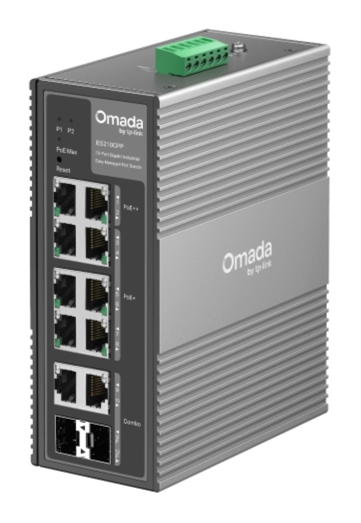 TP-Link Omada ギガビットポートx10 実業用イージーマネージスイッチ(PoE+界面x6\u0026PoE++界面x2積み上げる) IES210GPP(UN)